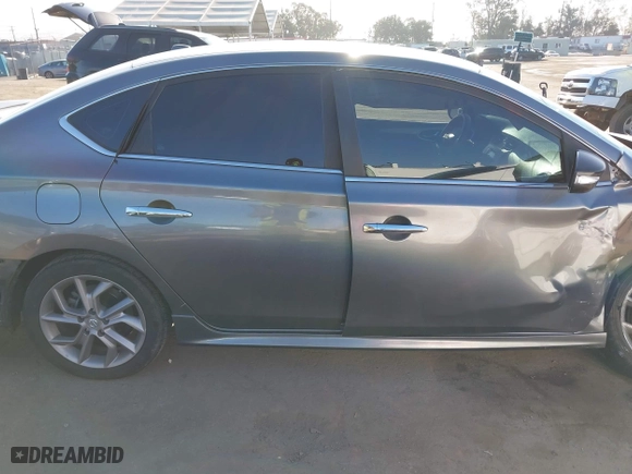 2015 Nissan Sentra S with VIN 3N1AB7AP4FY372638, listed as a IAAI auction lot 42004029 with 152,466 mi miles. Bid and sale history available at carsss.com. Image 14.