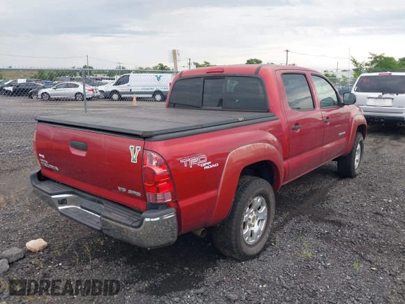 2005 Toyota Tacoma with VIN 5TELU42N95Z053076, listed as a IAAI auction lot 42748710 with 137,665 mi miles and . Bid and sale history available at DreamBid. Image 4.