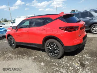 2023 Chevrolet Blazer RS with VIN 3GNKBERS5PS172359, listed as a Copart auction lot 45175295 with 17,276 mi miles and Salvage Title. Bid and sale history available at carsss.com. Image 2.