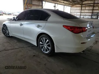 2017 Infiniti Q50 Premium with VIN JN1EV7AP9HM735109, listed as a Copart auction lot 51840745 with 95,507 mi miles and Salvage Title. Bid and sale history available at DreamBid. Image 2.