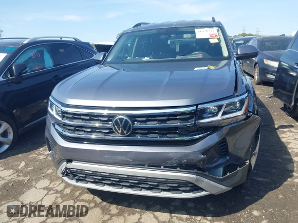 2022 Volkswagen Atlas SE with VIN 1V2DP2CA0NC503805, listed as a IAAI auction lot 41928342 with 65,860 mi miles and . Bid and sale history available at DreamBid. Image 12.