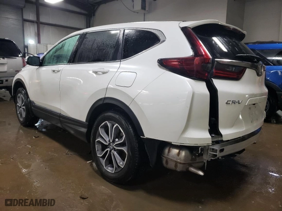 2022 Honda CR-V EX-L with VIN 5J6RW2H81NA012195, listed as a Copart auction lot 45746725 with 42,038 mi miles and Salvage Title. Bid and sale history available at carsss.com. Image 2.