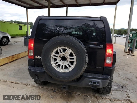 2009 Hummer H3 SUV with VIN 5GTEN13E698131090, listed as a Copart auction lot 73121634 with 199,610 mi miles and Salvage Title. Bid and sale history available at carsss.com. Image 6.