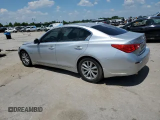 2017 Infiniti Q50 Sport with VIN JN1EV7AP1HM742295, listed as a Copart auction lot 61851655 with 69,227 mi miles and Salvage title. Bid and sale history available at DreamBid. Image 2.