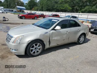 2008 Cadillac CTS RWD with VIN 1G6DJ577380164890, listed as a Copart auction lot 63235165 with 118,525 mi miles and Salvage title. Bid and sale history available at DreamBid. Image 1.