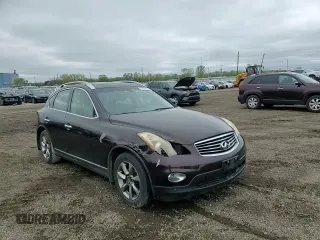2008 Infiniti EX Journey with VIN JNKAJ09F48M361842, listed as a Copart auction lot 53808415 with 152,850 mi miles and Salvage title. Bid and sale history available at DreamBid. Image 14.