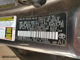 2010 Toyota Matrix with VIN 2T1KU4EE4AC385336, listed as a Copart auction lot 45422355 with 238,140 mi miles and Clean Title. Bid and sale history available at carsss.com. Image 12.