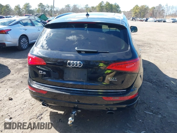 2015 Audi Q5 Premium Plus with VIN WA1LFAFP2FA092635, listed as a IAAI auction lot 41732845 with 104,585 mi miles. Bid and sale history available at carsss.com. Image 16.