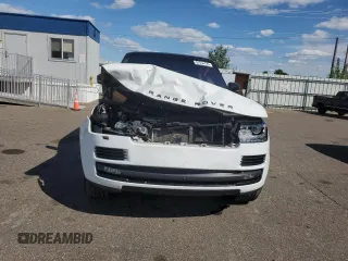 2017 Land Rover Range Rover HSE with VIN SALGS2FV8HA325212, listed as a Copart auction lot 57654425 with 98,009 mi miles and Salvage title. Bid and sale history available at DreamBid. Image 5.