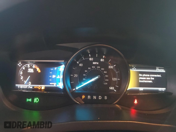 2017 Ford Explorer XLT z VIN 1FM5K8D86HGC87745, wystawiony jako Copart lot #54706325 z przebiegiem 116 107 mil mil oraz Szkoda całkowita • Salvage title. Historia ofert i sprzedaży dostępna na DreamBid. Obrazek 9.