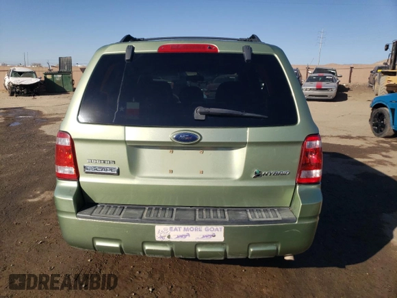 2009 Ford Escape Hybrid z VIN 1FMCU493X9KB92935, wystawiony jako Copart lot #47422465 z przebiegiem 130 226 mil mil oraz Szkoda całkowita • Salvage title. Historia ofert i sprzedaży dostępna na DreamBid. Obrazek 6.