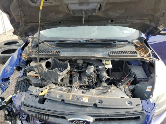 2016 Ford Escape Titanium with VIN 1FMCU9J95GUA75875, listed as a Copart auction lot 48929445 with 122,668 mi miles and Salvage Title. Bid and sale history available at DreamBid. Image 12.
