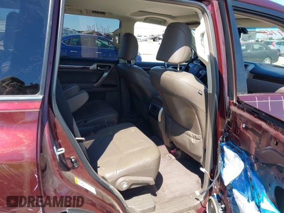 2017 Lexus GX with VIN JTJBM7FX1H5164038, listed as a IAAI auction lot 41819765 with 157,266 mi miles. Bid and sale history available at carsss.com. Image 8.