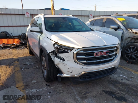 2020 GMC Terrain SLT z VIN 3GKALPEV1LL254532, wystawiony jako IAAI lot #41776655 z przebiegiem 182 687 mil mil oraz . Historia ofert i sprzedaży dostępna na DreamBid. Obrazek 1.