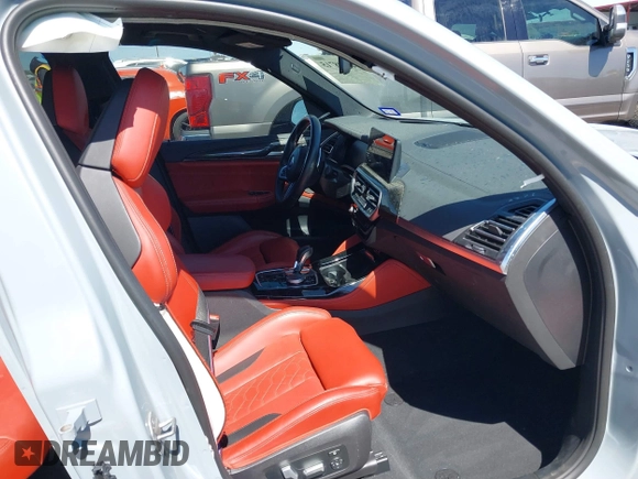 2022 BMW X3 M with VIN 5YM13EC03N9L12134, listed as a IAAI auction lot 41808715 with 40,064 mi miles. Bid and sale history available at carsss.com. Image 5.