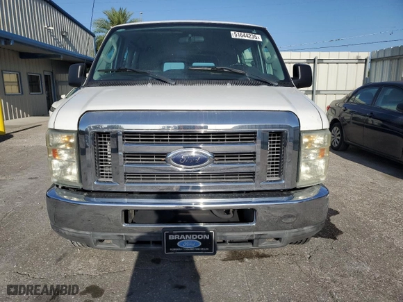 2010 Ford Econoline Wagon XL with VIN 1FBSS3BL9ADA18474, listed as a Copart auction lot 51644235 with 84,311 mi miles and Clean Title. Bid and sale history available at carsss.com. Image 5.