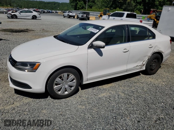 2013 Volkswagen Jetta SE with VIN 3VWDP7AJ6DM407933, listed as a Copart auction lot 55151125 with 127,794 mi miles and Salvage title. Bid and sale history available at DreamBid. Image 1.