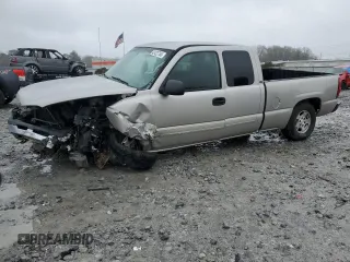 2004 Chevrolet Silverado 1500 LS with VIN 2GCEC19V341265958, listed as a Copart auction lot 42422785 with Not Provided miles and Salvage Title. Bid and sale history available at carsss.com. Image 1.