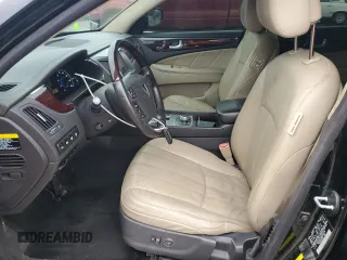 2013 Hyundai Equus Signature with VIN KMHGH4JH5DU058196, listed as a Copart auction lot 87376654 with 120,804 mi miles and Salvage Title. Bid and sale history available at DreamBid. Image 7.