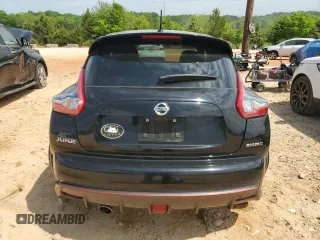 2015 Nissan Juke S with VIN JN8AF5MV4FT562114, listed as a Copart auction lot 53958235 with 93,280 mi miles and Salvage Title. Bid and sale history available at carsss.com. Image 6.