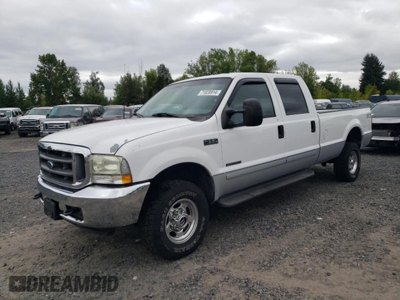 2002 Ford F-350 XL with VIN 3FTSW31F32MA17869, listed as a Copart auction lot 71828914 with 230,191 mi miles and Salvage Title. Bid and sale history available at DreamBid. Image 1.