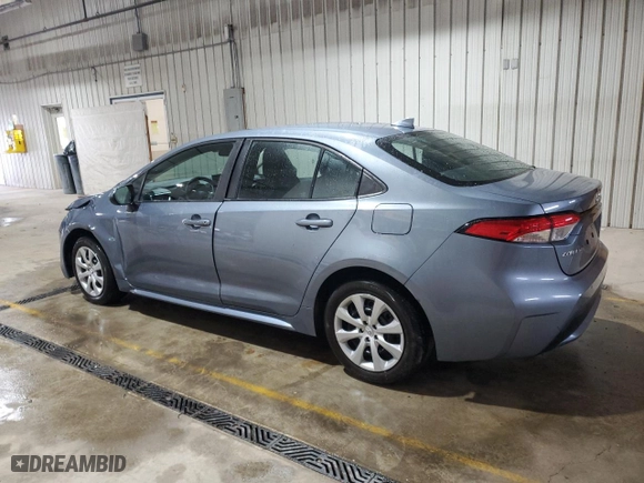2021 Toyota Corolla LE with VIN 5YFEPMAE4MP237850, listed as a Copart auction lot 51125575 with 24,834 mi miles and Salvage Title. Bid and sale history available at carsss.com. Image 2.