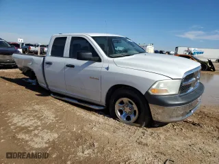 2010 Dodge Ram 1500 ST with VIN 1D7RB1GK0AS179831, listed as a Copart auction lot 81854724 with 153,389 mi miles and Salvage Title. Bid and sale history available at carsss.com. Image 4.
