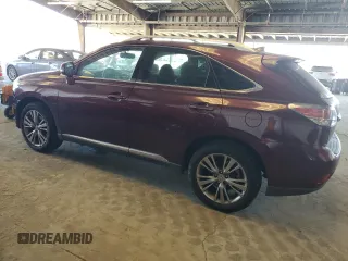 2014 Lexus RX 350 with VIN 2T2ZK1BA4EC133835, listed as a Copart auction lot 63265485 with 268,279 mi miles and Salvage title. Bid and sale history available at DreamBid. Image 2.