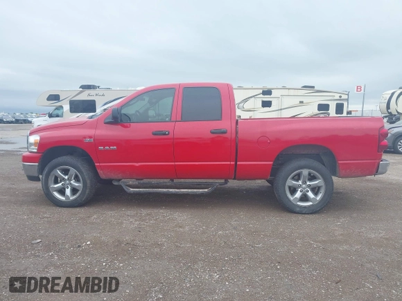 2008 Dodge 1500 SLT with VIN 1D7HU18268S601342, listed as a IAAI auction lot 41930805 with 103,741 mi miles and . Bid and sale history available at DreamBid. Image 14.
