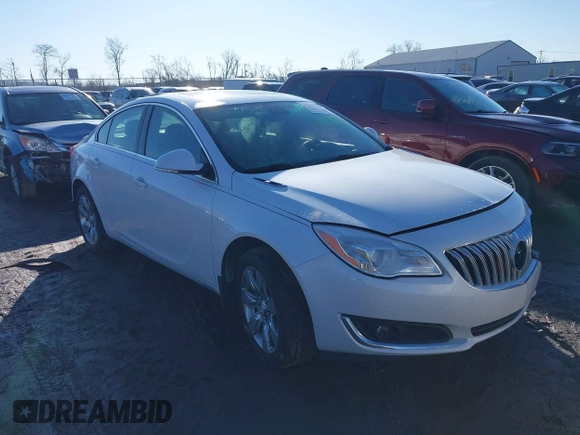 2016 Buick Regal with VIN 2G4GL5EX7G9183255, listed as a IAAI auction lot 41655980 with 91,036 mi miles and . Bid and sale history available at DreamBid. Image 1.