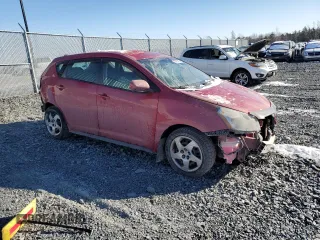 2010 Pontiac Vibe w/1SA with VIN 5Y2SP6E8XAZ412042, listed as a Copart auction lot 80751423 with 365,863 mi miles and Non Repairable. Bid and sale history available at carsss.com. Image 4.