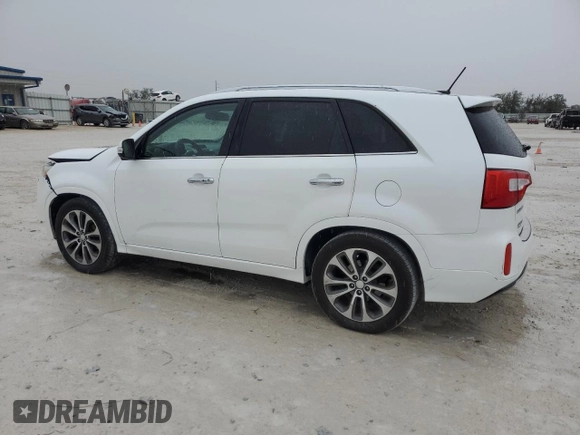 2015 Kia Sorento SX with VIN 5XYKW4A76FG644504, listed as a Copart auction lot 46346555 with 210,345 mi miles and Salvage Title. Bid and sale history available at carsss.com. Image 2.