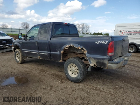 2000 Ford F-350 XL with VIN 1FTSX31S2YEE37213, listed as a Copart auction lot 54300595 with 141,273 mi miles and Clean title. Bid and sale history available at DreamBid. Image 2.