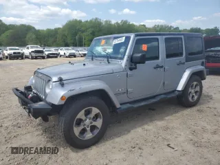 2018 Jeep Wrangler Unlimited Sahara z VIN 1C4BJWEG6JL935747, wystawiony jako Copart lot #52764465 z przebiegiem Nie podano mil oraz Szkoda całkowita • Salvage title. Historia ofert i sprzedaży dostępna na DreamBid. Obrazek 1.