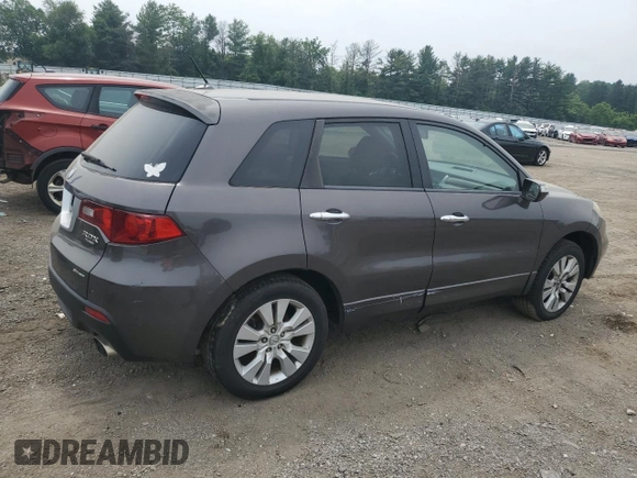 2010 Acura RDX Technology with VIN 5J8TB1H52AA005730, listed as a Copart auction lot 60951575 with 200,948 mi miles and Clean title. Bid and sale history available at DreamBid. Image 3.