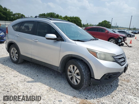 2012 Honda CR-V EX-L with VIN 5J6RM3H71CL013044, listed as a Copart auction lot 56801374 with 241,155 mi miles and Clean Title. Bid and sale history available at carsss.com. Image 4.