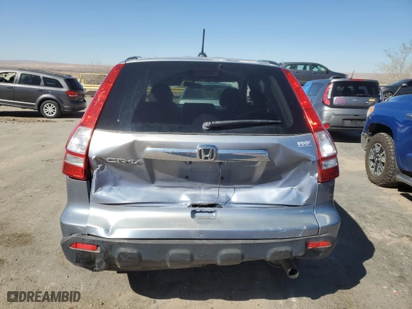 2007 Honda CR-V EX-L with VIN JHLRE38727C063480, listed as a Copart auction lot 48596715 with 247,393 mi miles and Salvage Title. Bid and sale history available at carsss.com. Image 6.