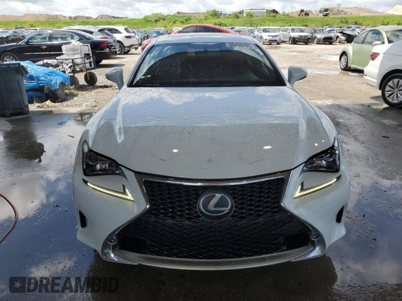 2016 Lexus RC 350 F Sport с VIN JTHHE5BC4G5013628, выставлен на аукционе Copart как лот 56406095 с пробегом 100 116 миль миль и Списание • Salvage title. История ставок и продаж доступна на DreamBid. Изображение 5.