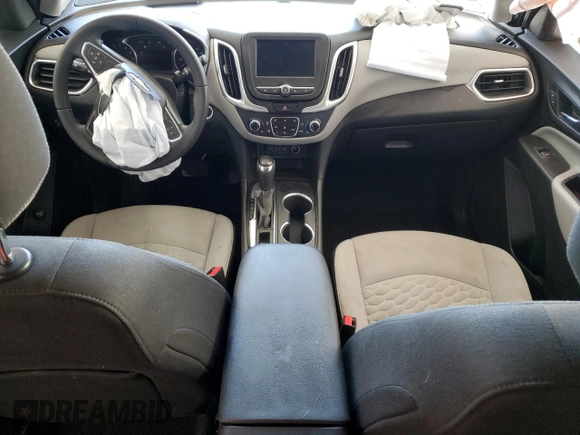 2021 Chevrolet Equinox LT with VIN 3GNAXKEV1ML341066, listed as a Copart auction lot 50607895 with 51,897 mi miles and Salvage Title. Bid and sale history available at DreamBid. Image 8.