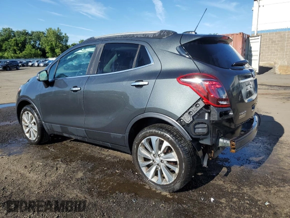 2017 Buick Encore Preferred z VIN KL4CJASB5HB238998, wystawiony jako Copart lot #65335895 z przebiegiem 120 573 mil mil oraz Szkoda całkowita • Salvage title. Historia ofert i sprzedaży dostępna na DreamBid. Obrazek 2.