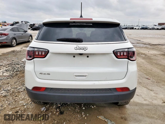 2024 Jeep Compass Sport with VIN 3C4NJDAN2RT114666, listed as a Copart auction lot 60560255 with 28,366 mi miles and Salvage title. Bid and sale history available at DreamBid. Image 6.