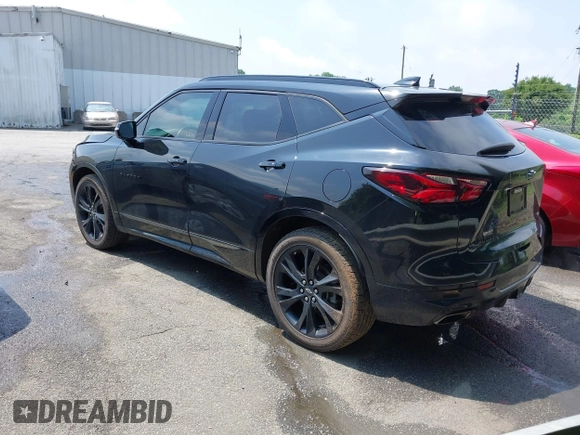 2021 Chevrolet Blazer RS z VIN 3GNKBERSXMS552535, wystawiony jako IAAI lot #42275935 z przebiegiem 106 952 mil mil oraz . Historia ofert i sprzedaży dostępna na DreamBid. Obrazek 3.