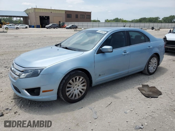 2010 Ford Fusion Hybrid with VIN 3FADP0L37AR210959, listed as a Copart auction lot 61081625 with 138,910 mi miles and Salvage title. Bid and sale history available at DreamBid. Image 1.