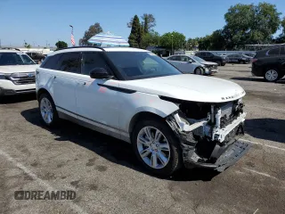2025 Land Rover Range Rover Velar S with VIN SALYJ2EX0SA804385, listed as a Copart auction lot 57544545 with 2,870 mi miles and Salvage title. Bid and sale history available at DreamBid. Image 4.