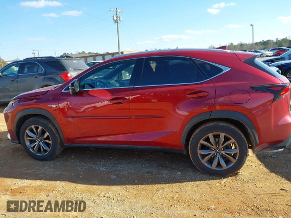 2015 Lexus NX 200t with VIN JTJYARBZ8F2013542, listed as a IAAI auction lot 41634471 with 106,026 mi miles. Bid and sale history available at carsss.com. Image 14.