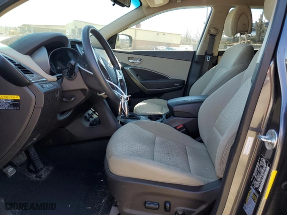 2017 Hyundai Santa Fe Sport 2.4L with VIN 5XYZUDLB4HG461238, listed as a Copart auction lot 48530335 with NaN miles and Salvage Title. Bid and sale history available at carsss.com. Image 7.