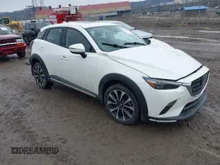 2019 Mazda CX-3 Grand Touring with VIN JM1DKFD76K0426879, listed as a IAAI auction lot 41669200 with 31,881 mi miles. Bid and sale history available at carsss.com. Image 1.
