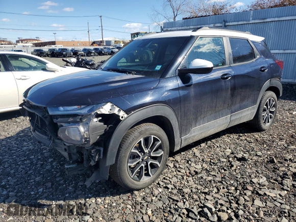 2021 Chevrolet TrailBlazer ACTIV with VIN KL79MSSL1MB148339, listed as a Copart auction lot 45146825 with 83,934 mi miles and Salvage Title. Bid and sale history available at DreamBid. Image 1.