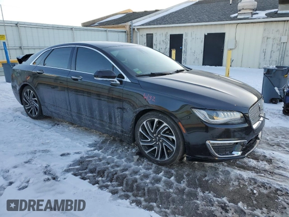 2020 Lincoln MKZ Standard with VIN 3LN6L5A93LR608915, listed as a Copart auction lot 45404575 with 67,316 mi miles and Salvage Title. Bid and sale history available at DreamBid. Image 4.
