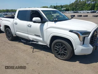 2024 Toyota Tundra SR5 with VIN 5TFLA5DB2RX145824, listed as a IAAI auction lot 42391773 with 35,022 mi miles and . Bid and sale history available at DreamBid. Image 1.
